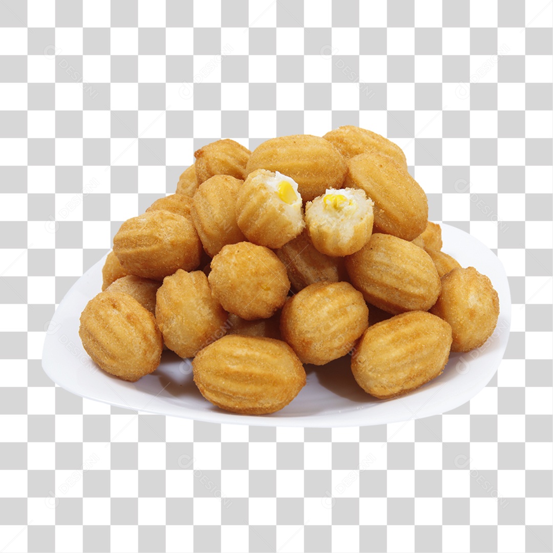 Prato com Churros PNG Transparente