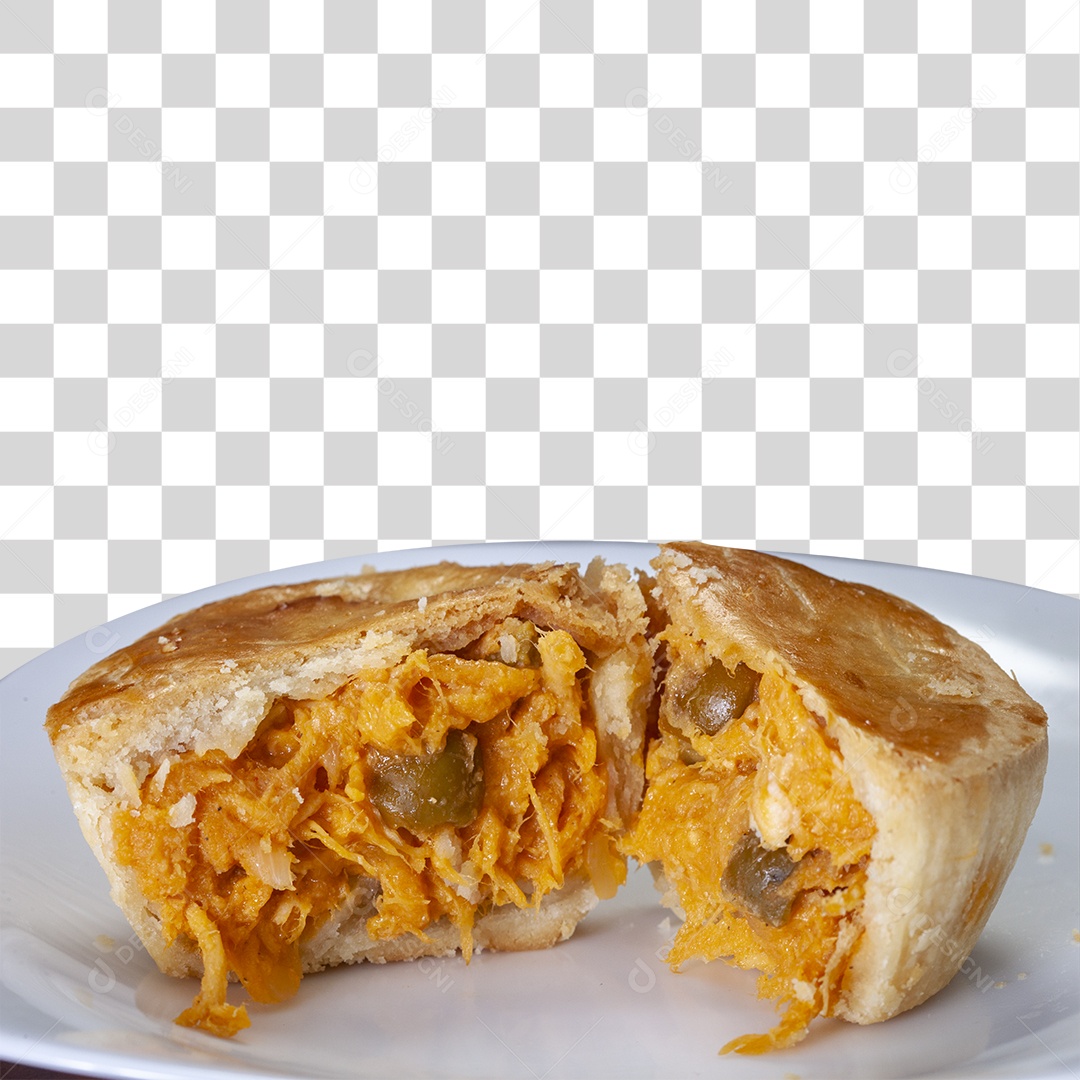 Empada Assada em Forno PNG Transparente