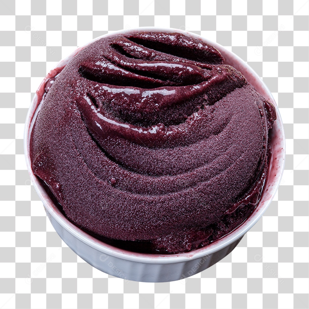 Açaí em Tigela PNG Transparente