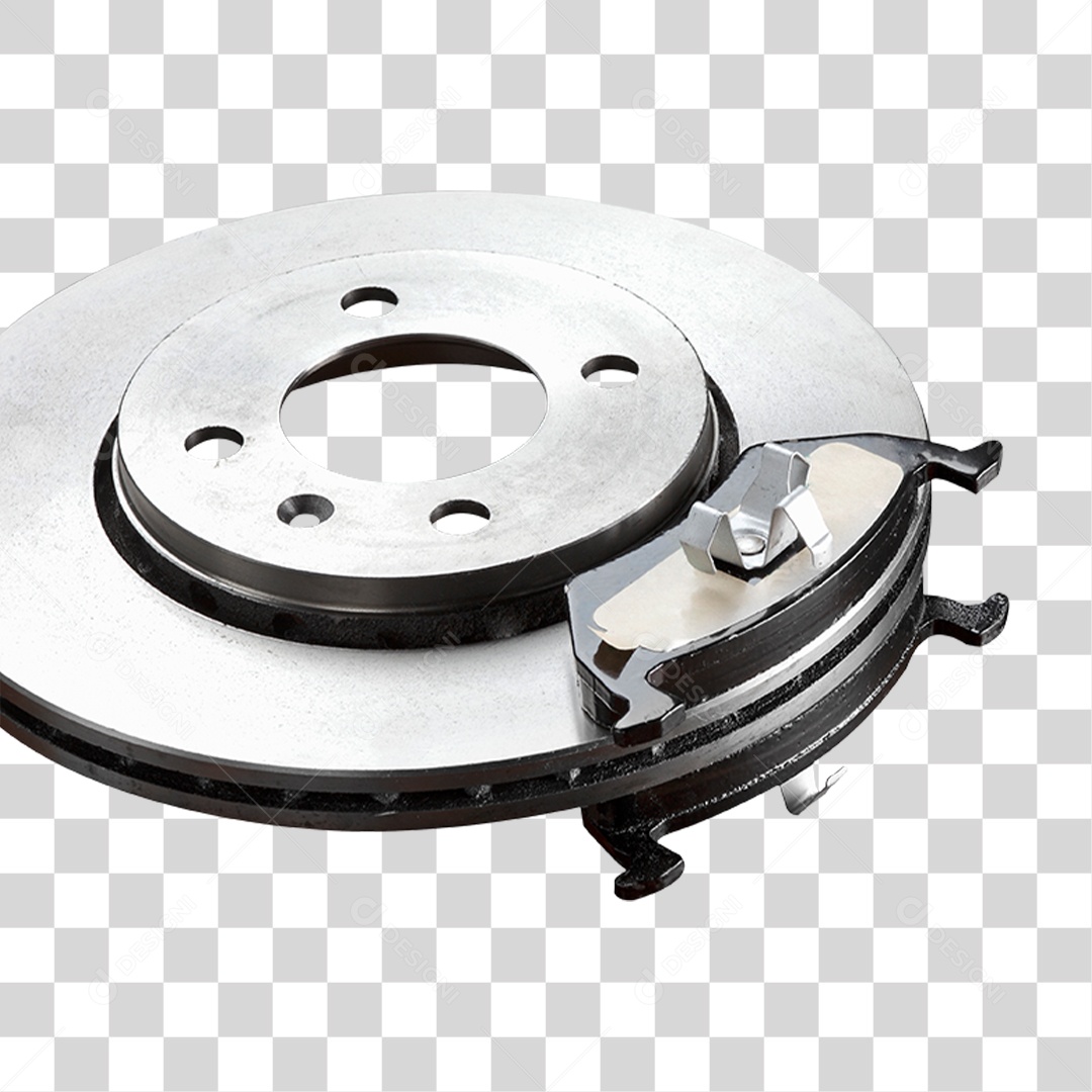 Pastilha com Disco de Freio PNG Transparente