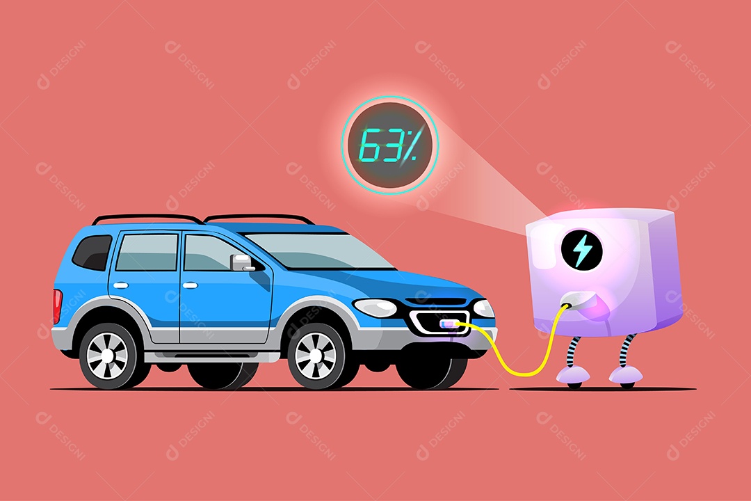 Conexão Inteligente da Internet das Coisas Vetor EPS