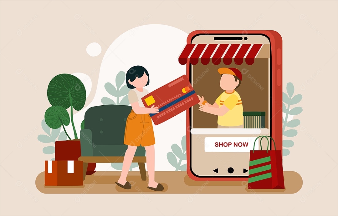 Dia Mundial dos Direitos do Consumidor Vetor EPS