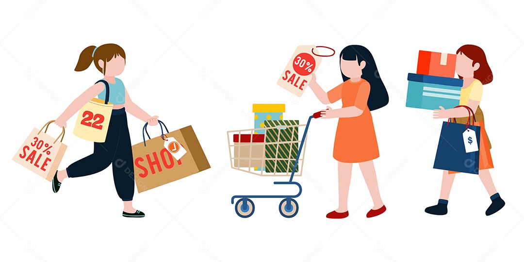 Dia Mundial dos Direitos do Consumidor Vetor EPS