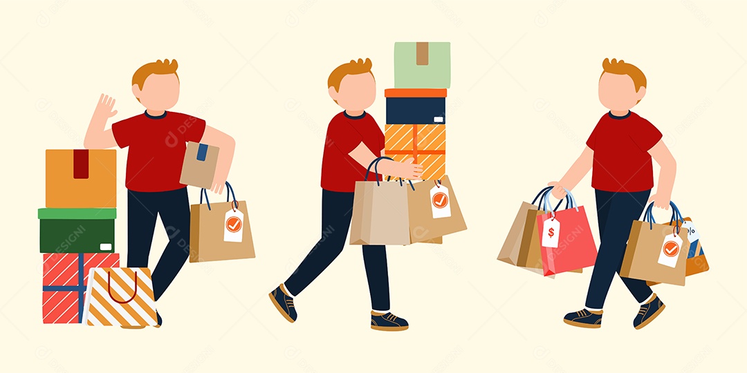 Dia Mundial dos Direitos do Consumidor Vetor EPS