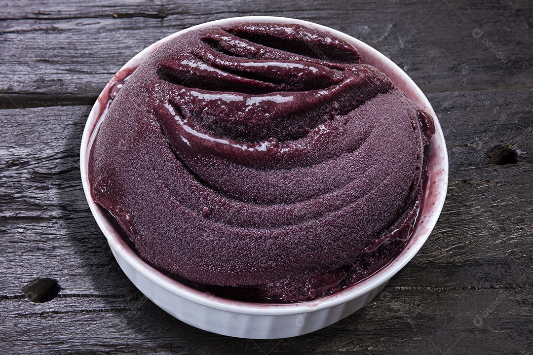 Creme de açaí delicioso