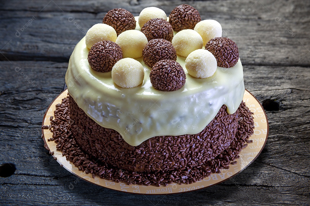 Bolo de brigadeiro