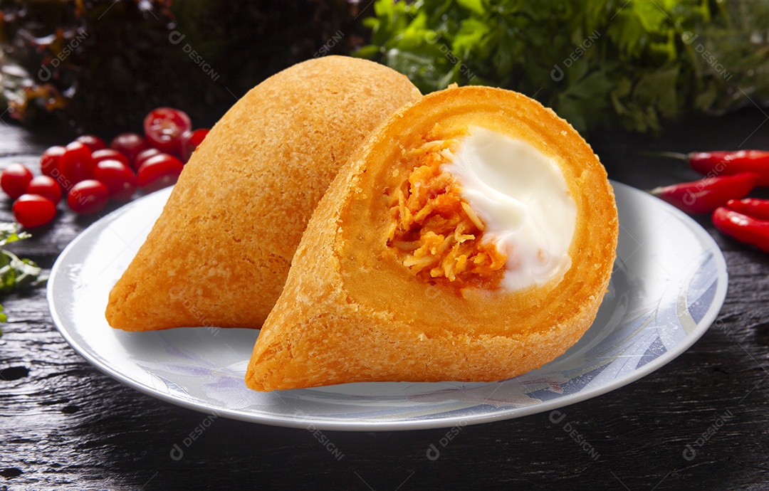 Coxinha de frango catupiry