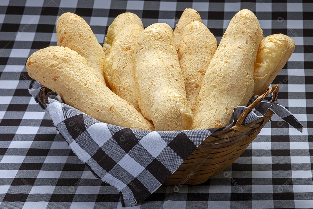 Biscoito de queijo assado