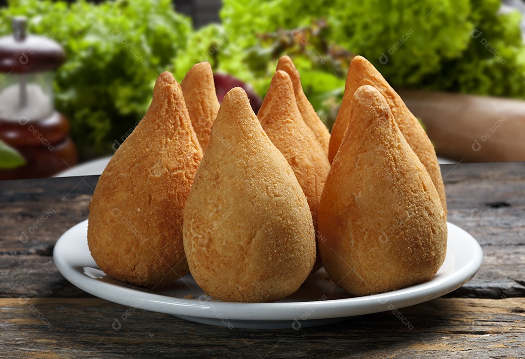 Coxinha de frango com catupiry
