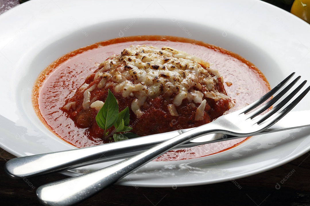 Delicioso espaguete à bolonhesa