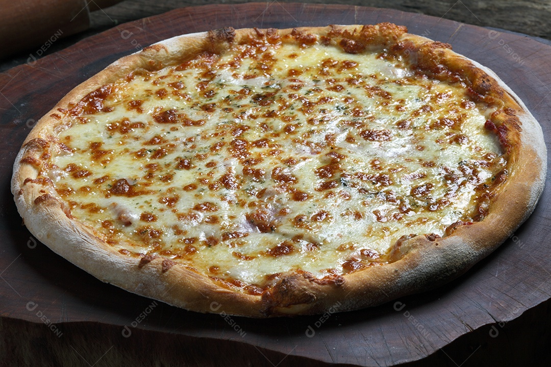 Deliciosa pizza assada