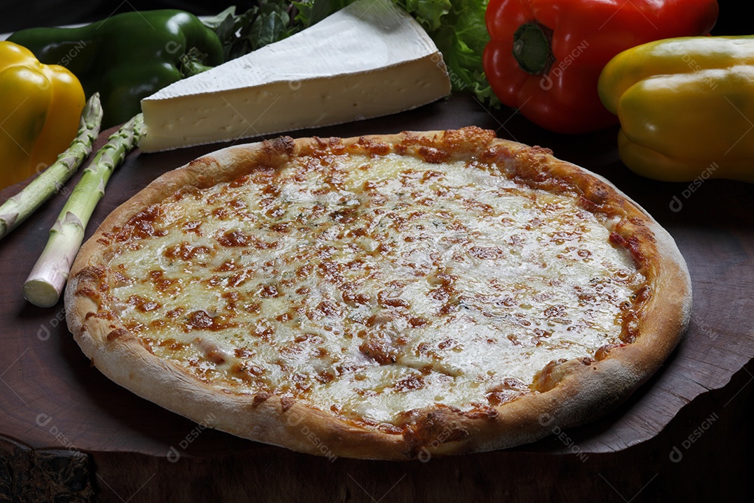 Deliciosa pizza assada