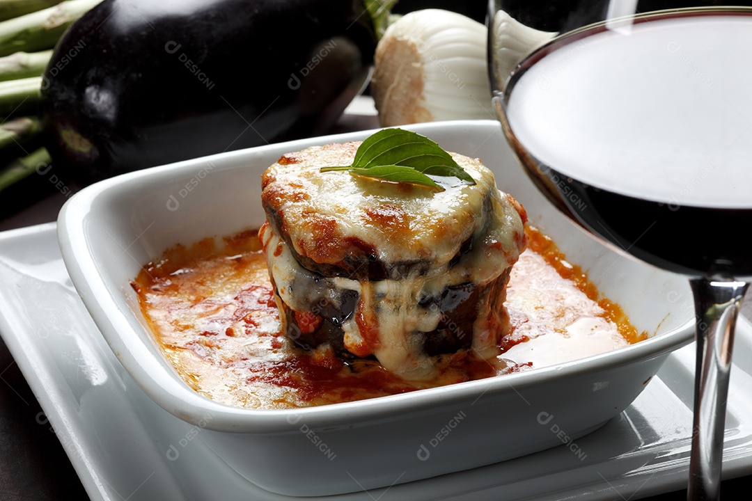 Deliciosa lasanha assada