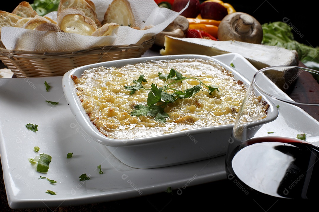 Deliciosa lasanha assada