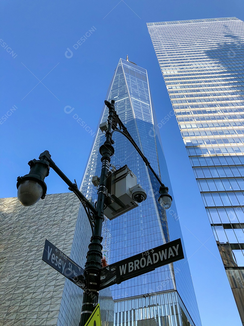 Edifícios da cidade de Nova York Manhattan