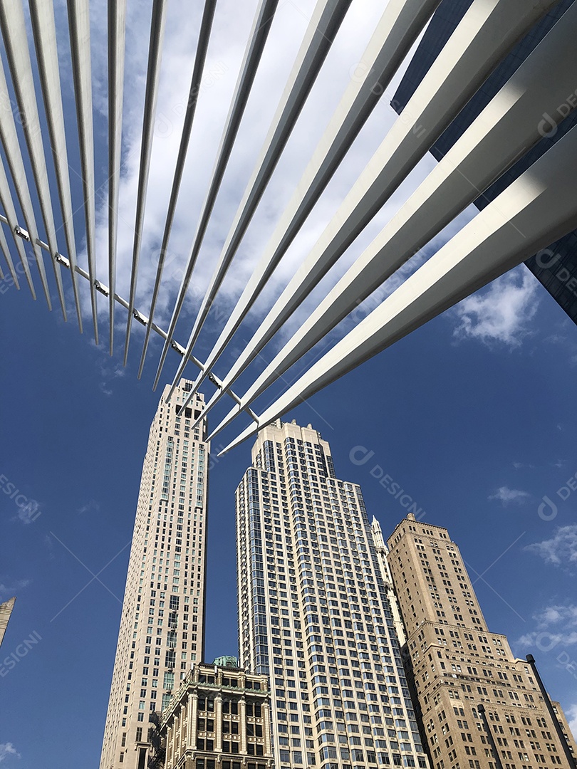 Edifícios da cidade de Nova York Manhattan