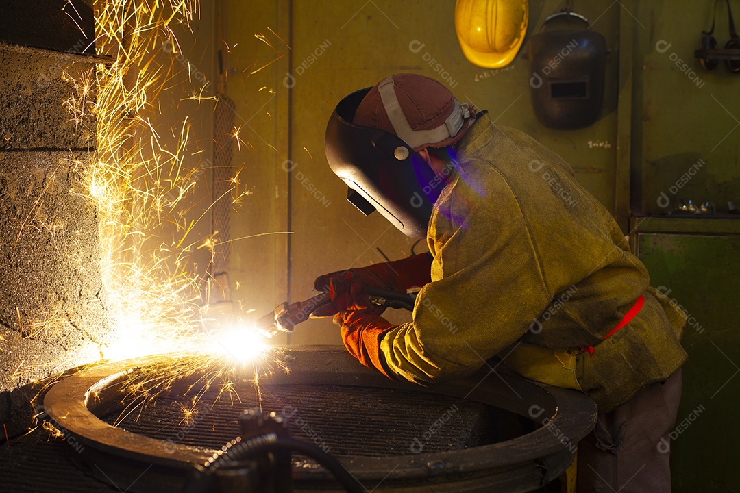 Indústria siderúrgica peça de ferro para soldagem