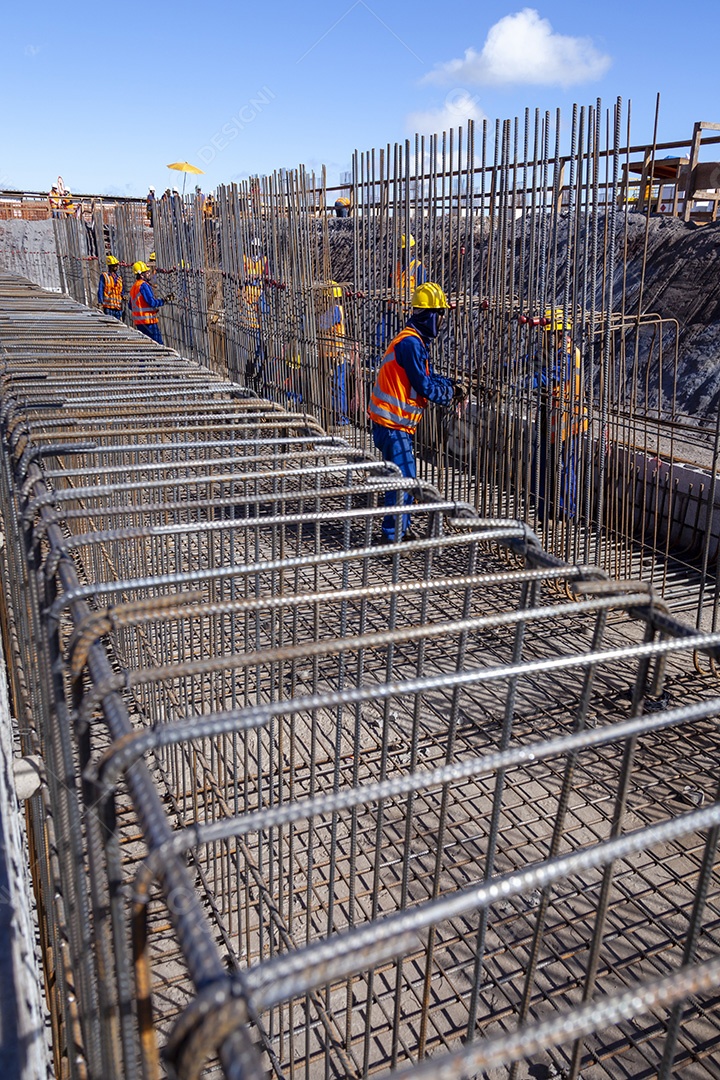 Trabalhadores da construção civil