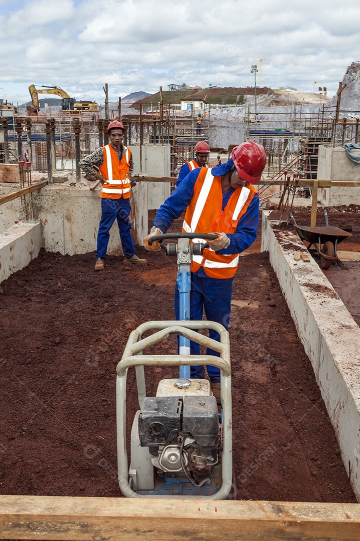 Grandes construções pontes edifícios execução industrial