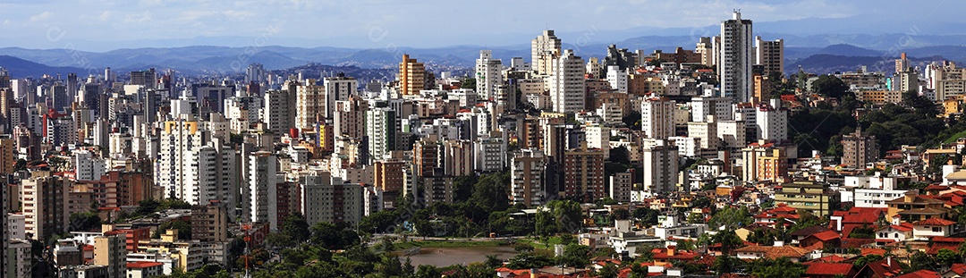 Vista panorâmica da cidade Belo Horizonte