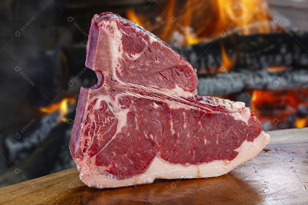 T- bone peça de carne maravilhosa