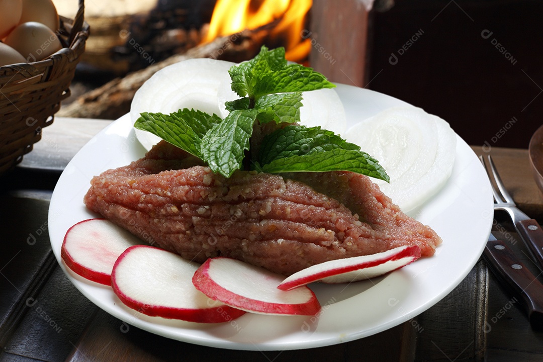 Carne para preparação de quibe