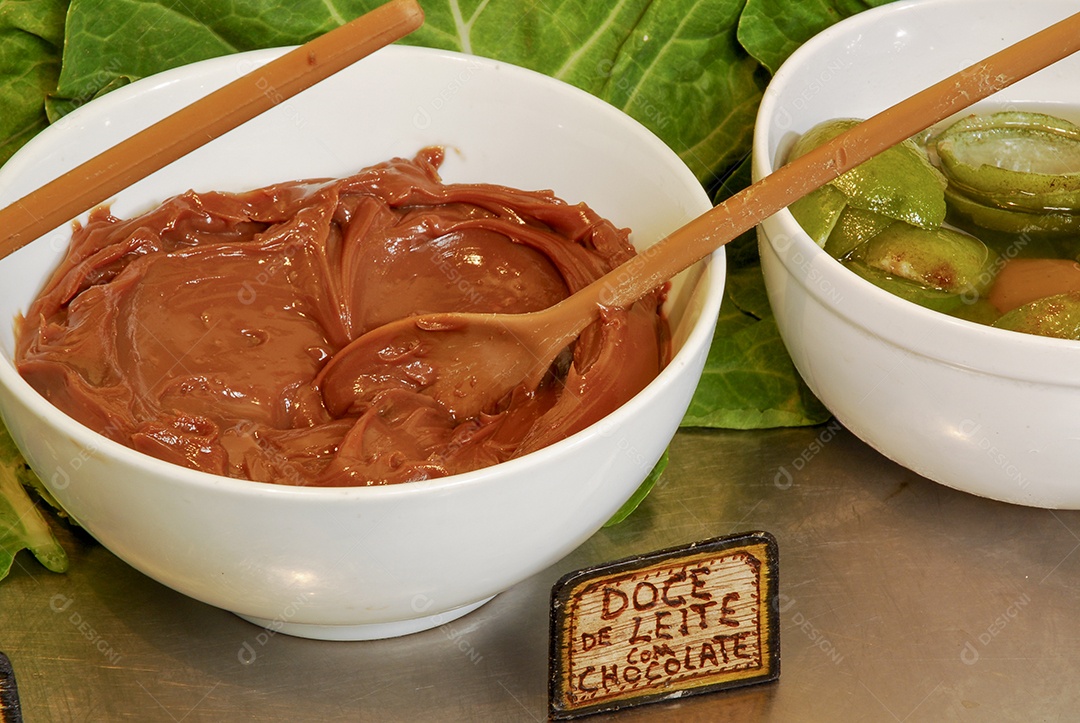 Doce de leite com chocolate