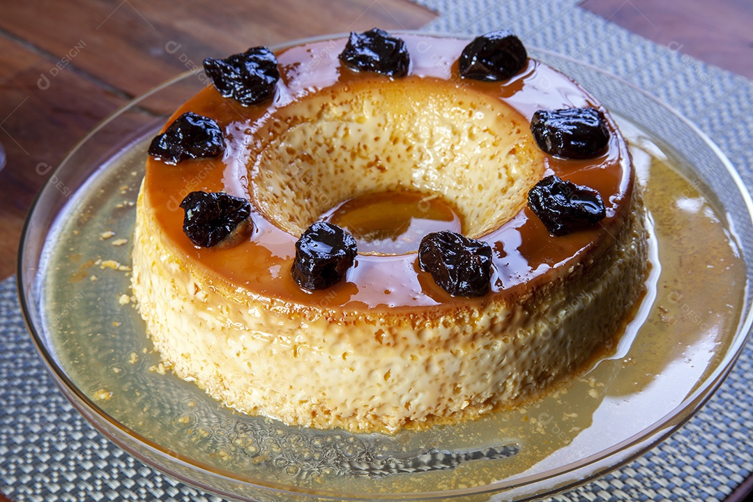 Pudim de leite condensado lindo e saboroso