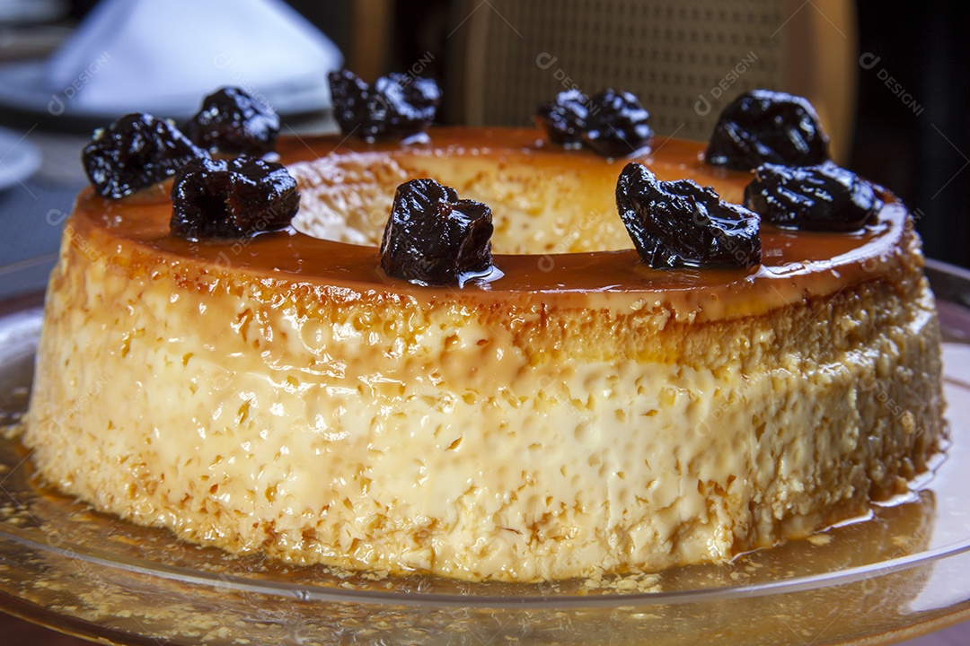 Pudim de leite condensado com ovos