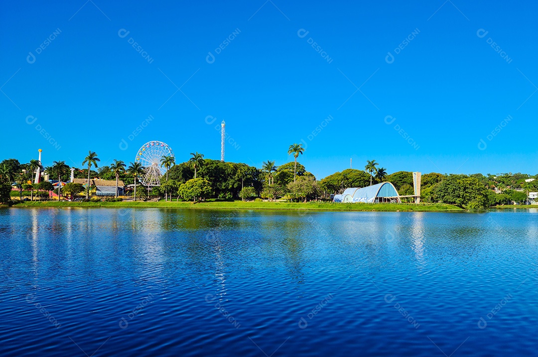 Vista para a lagoa da Pampulha