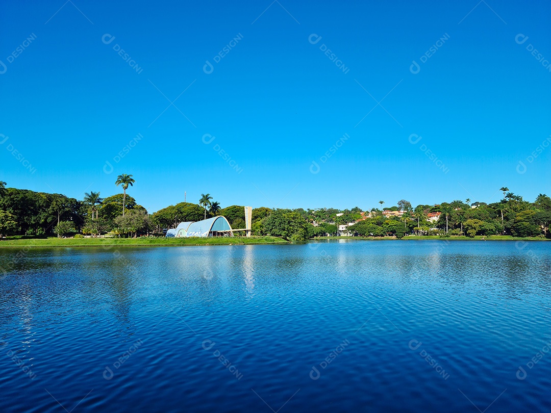 linda vista para a lagoa da Pampulha