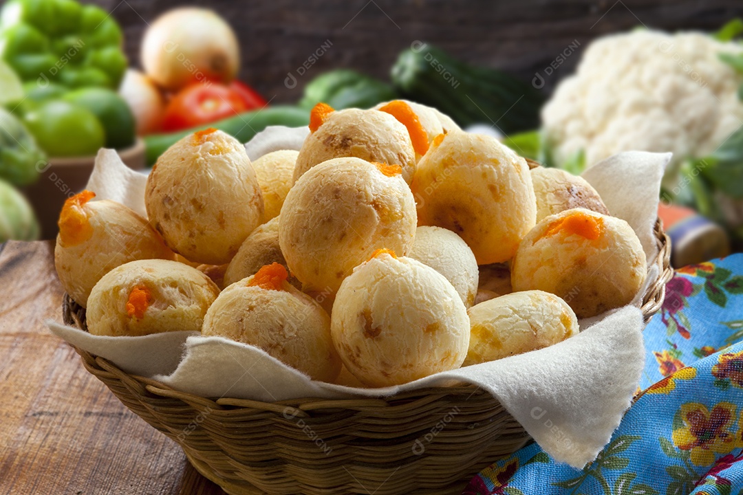 Pão de queijo tradicional