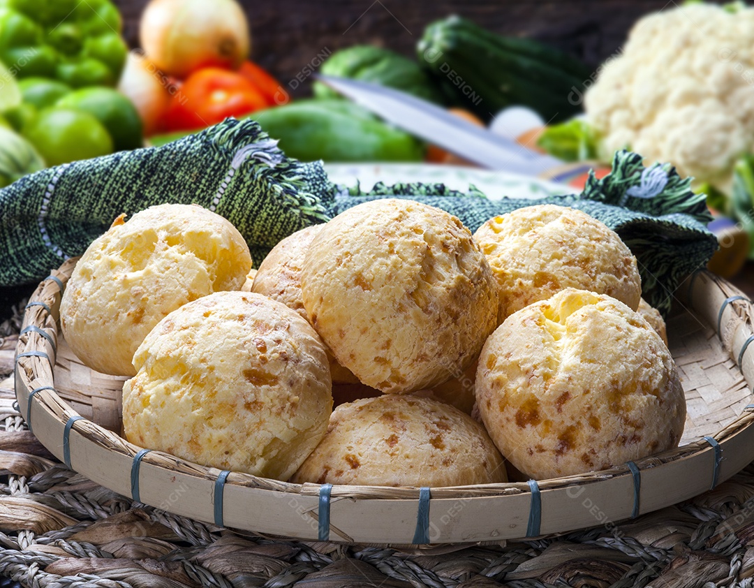 Pão de queijo tradicional