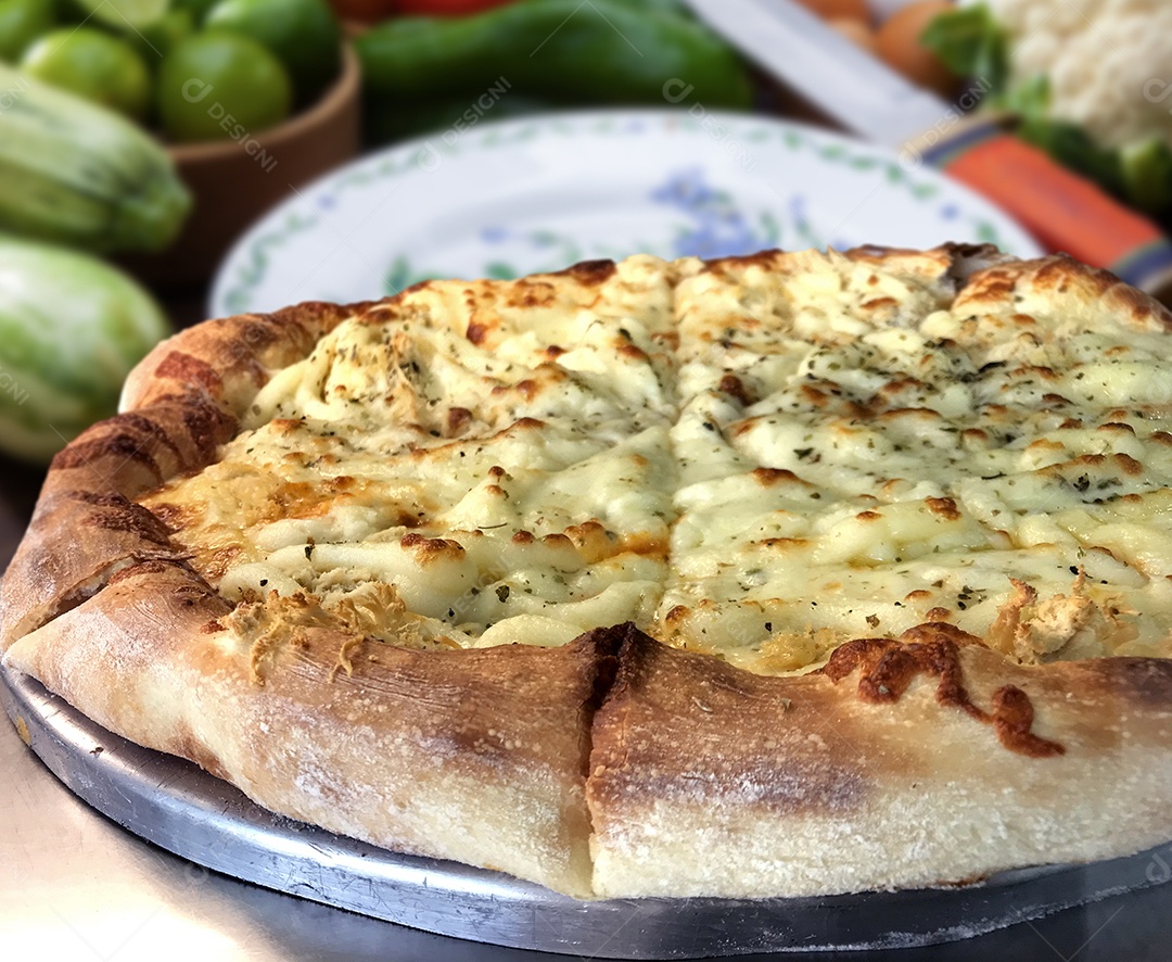 Pizza de queijo