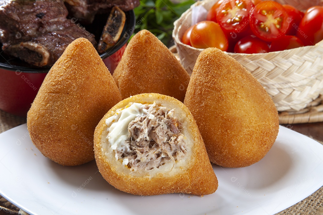 Coxinha deliciosa de frango