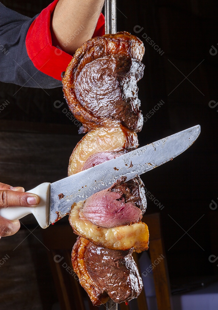 Picanha no espeto