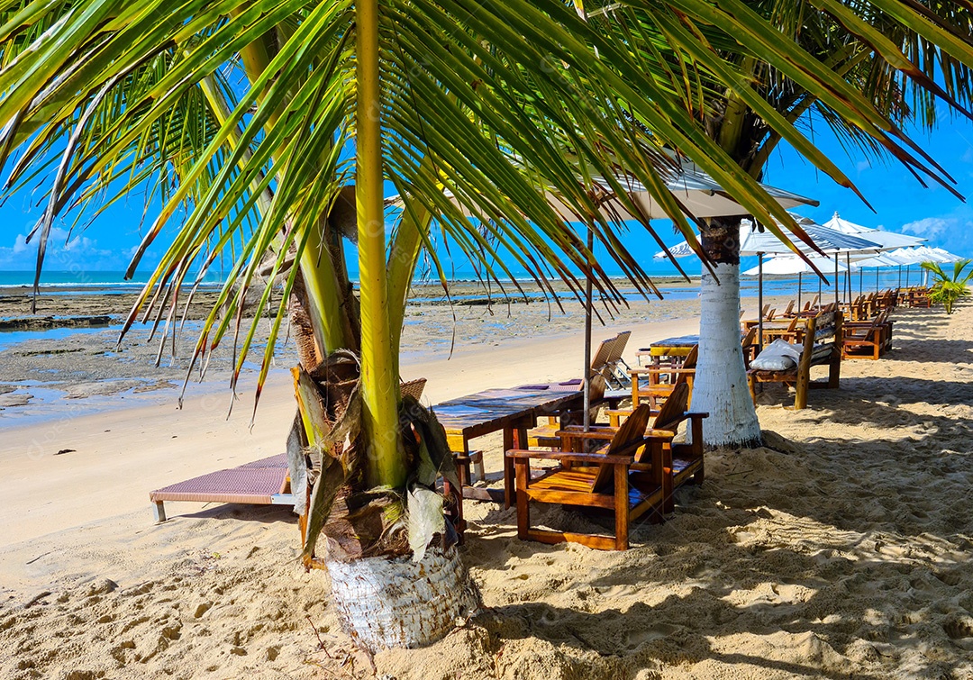 Bela vista para a praia do Arraial D´ajuda