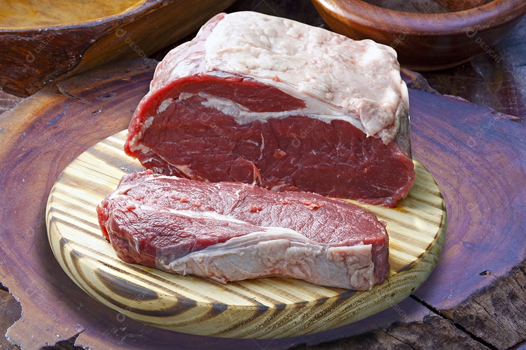 Peça cru de contra filé