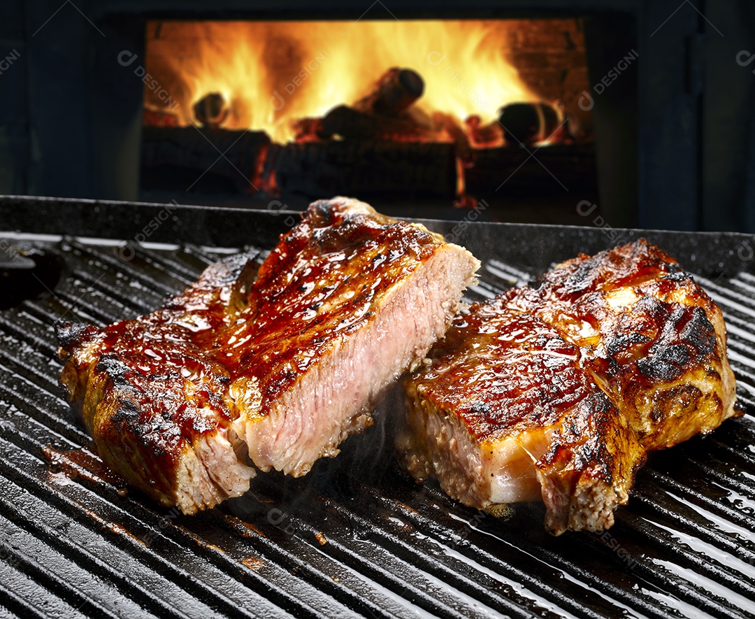 Bife grelhado