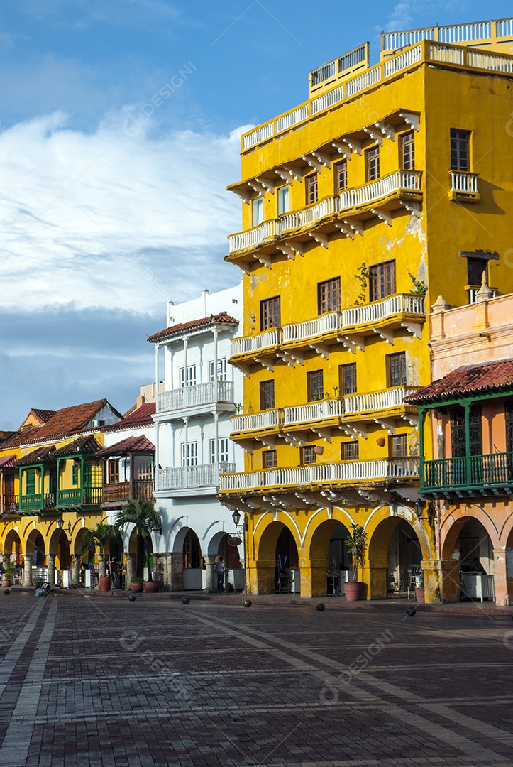 Vista de Cartagena das Índias