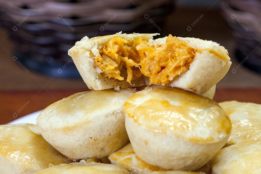 Empadinha, tradicional petisco brasileiro