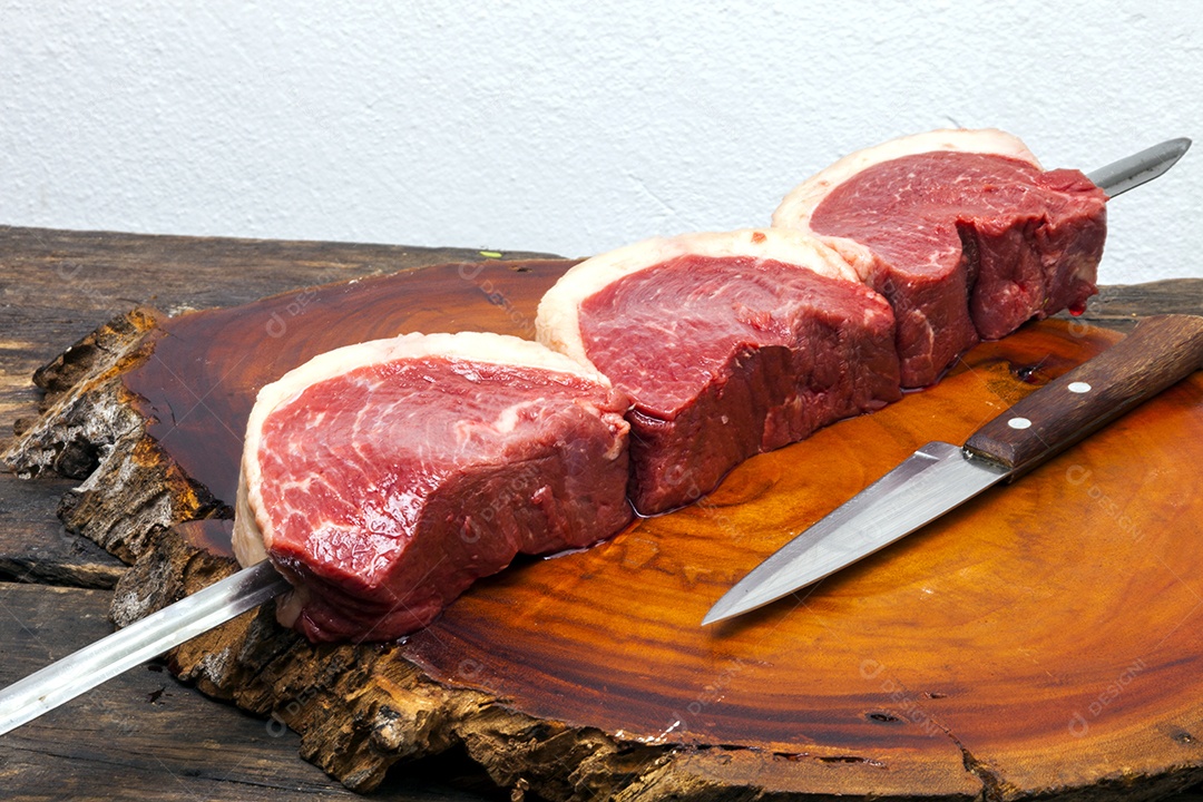 Espeto de picanha para assar