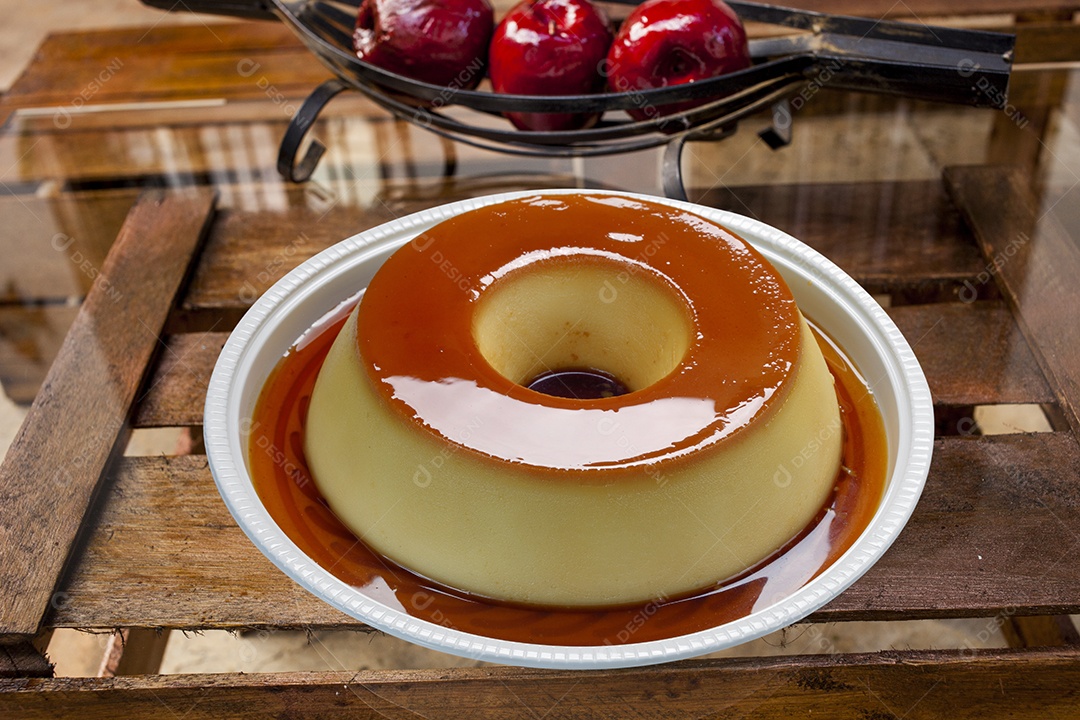 Pudim de leite condensado lindo e saboroso