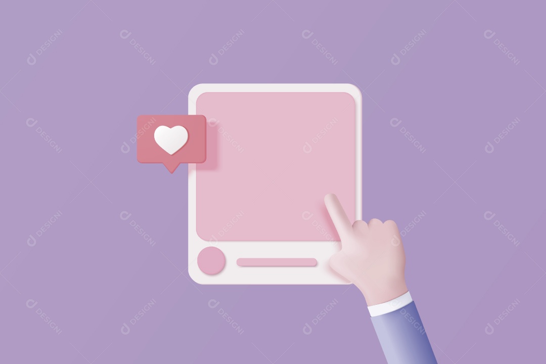 Rede Social de Perfil para Finanças Ilustração Vetor EPS