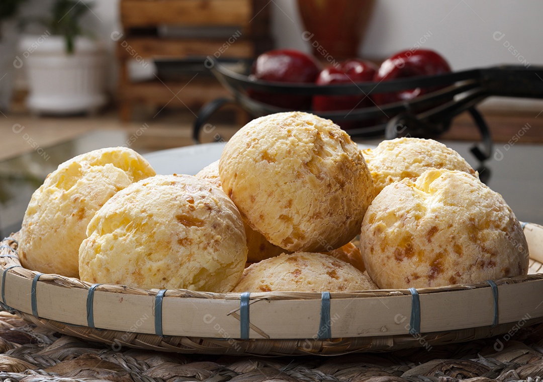 Pão de queijo tradicional gostoso