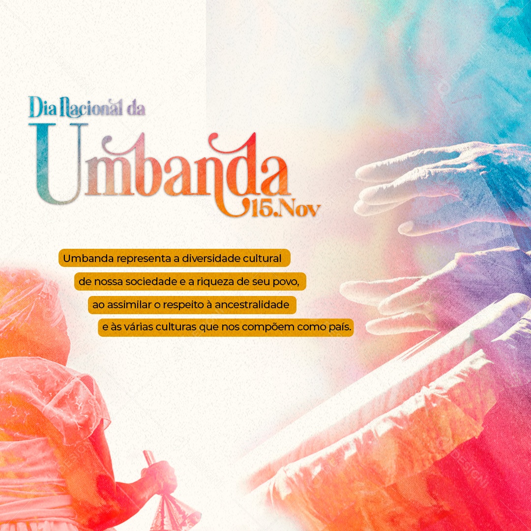 Umbanda Social Media PSD Editável