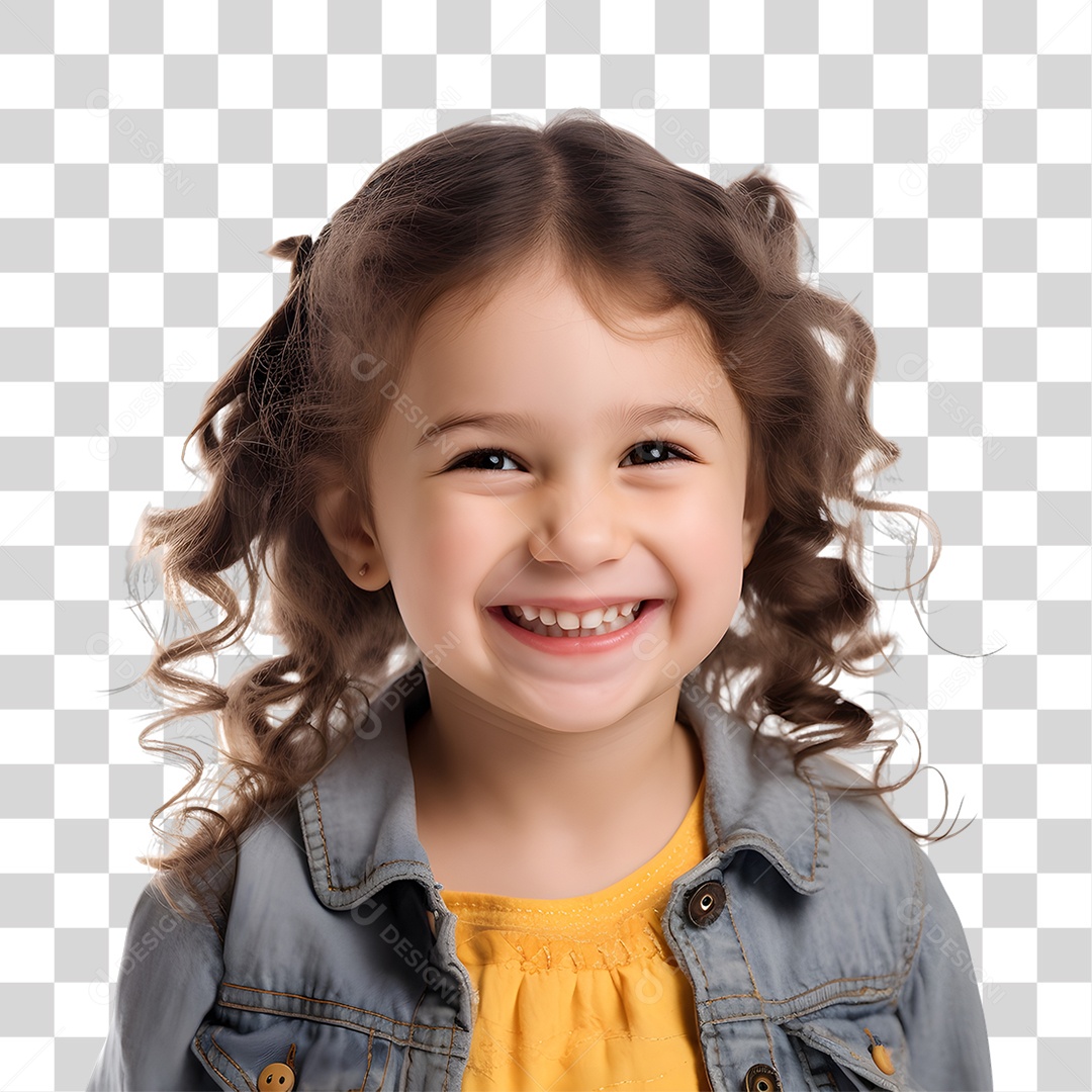 Menina Criança Autista PNG Transparente