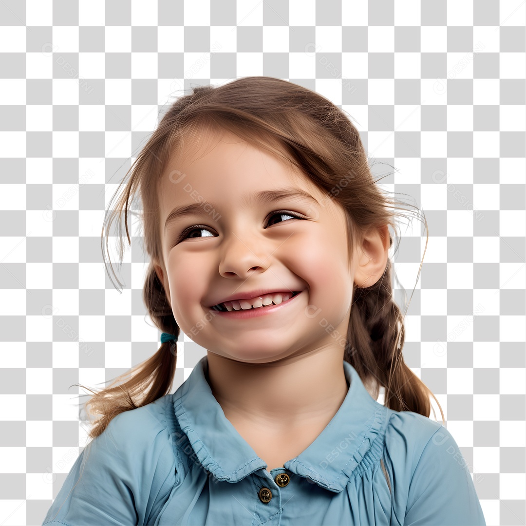 Menina Criança Autista PNG Transparente