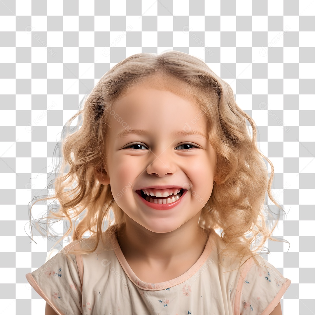 Menina Criança Autista PNG Transparente