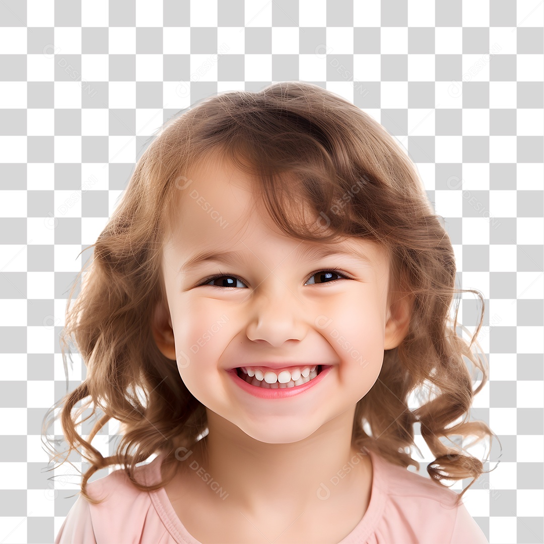 Menina Criança Autista PNG Transparente